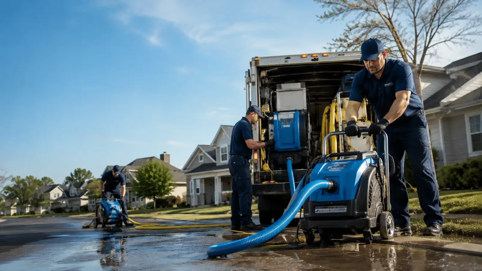 Flood Damage Cleanup in North Fork, ID